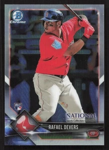 2018 Bowman Chrome National Convention Rafael Devers RC Rookie #BNR-RD Card - Picture 1 of 2
