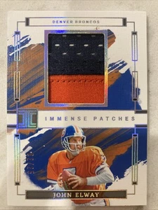 2024 Panini Impeccable - John Elway Immense Patch /25 - Picture 1 of 5