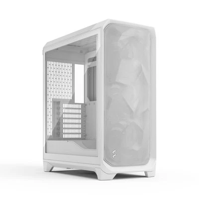 Fractal Design Meshify 3 FD-C-MES3A-04 ATX mATX Mid Tower PC Case - White - Image 1 of 4