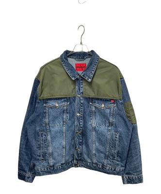 HUGO BOSS hybrid denim jacket Size: XL Indigo Men 50493891 - Image 1 of 4
