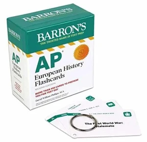 AP European History Flashcards by Barron's Educational - Very Good - Foto 1 di 1