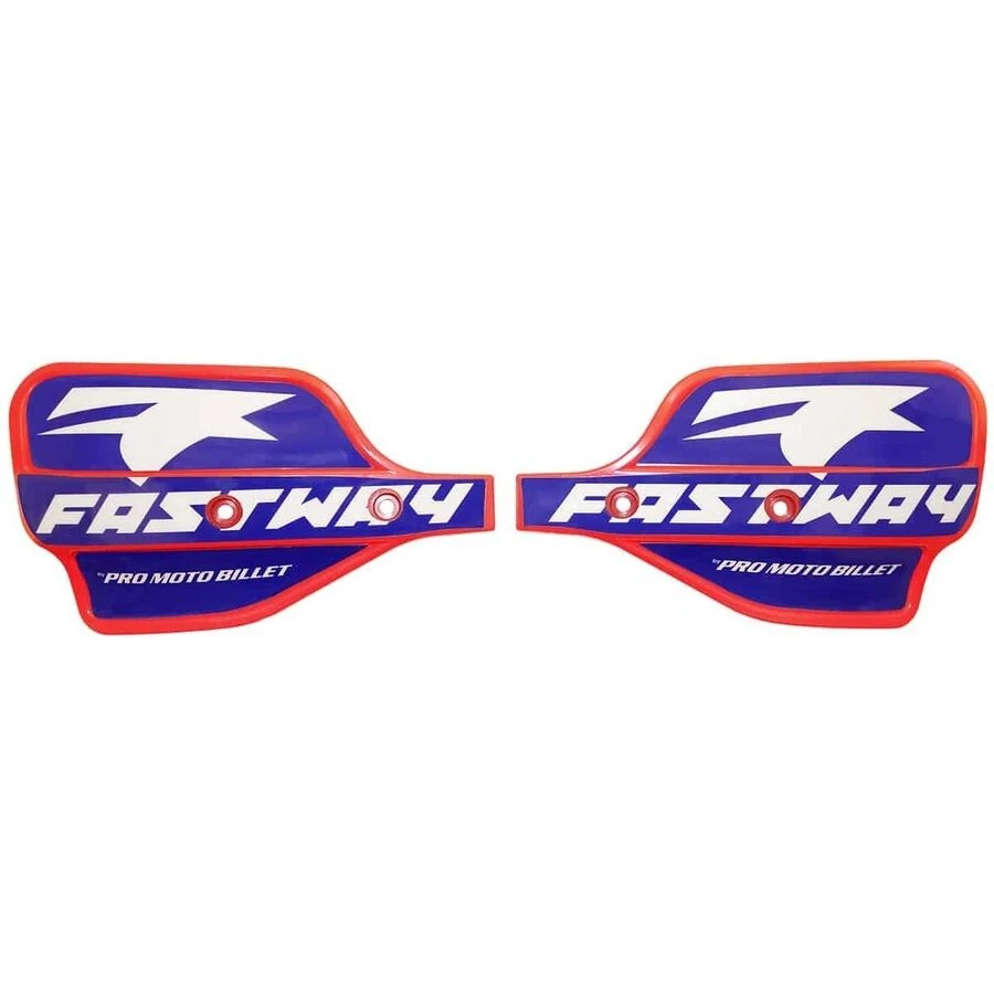 Protectores de guardamanos de repuesto Fastway FIT - calcomanía roja, azul/blanca 22-1-918 Foto 1 de 1