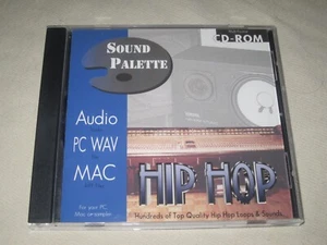 Sound Palette: Hip Hop CD-ROM PC WAV MAC Samples Loops Rap Big Fish Audio - Afbeelding 1 van 4