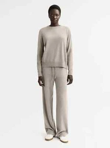 Soft Goat cashmere loungewear set jumper trousers XS or 8 - Picture 1 of 7