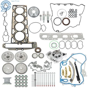 For 2010-2016 GM Ecotec 2.0L 2.4L Timing Chain Gears Kit + Head Gasket Bolts Set - Picture 1 of 24