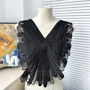 Women's Clothing Chest Flower Organza Brooch Accessories New Dress Decoration - Picture 1 of 7