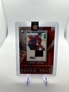 2006-07 ITG SIdney Crosby Canadian Dream Team Silver Patch Card /50 Game Used - Picture 1 of 2