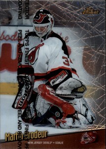 1998-99 Finest Devils Hockey Card #35 Martin Brodeur