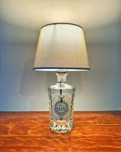 Lampada Gin Deer da Tavolo con Bottiglia 70cl Abat Jour Bottle Lamp Idea - Foto 1 di 1