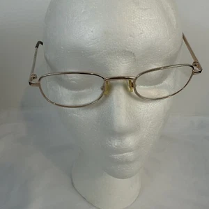 Vintage Spare Pair Foster Grant SP 101 Reading Glasses Gold tone Frame +2.00 - Picture 1 of 13