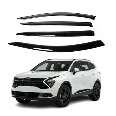 Fits KIA Sportage 2023-2025 Side Window Visor Sun Rain Deflector Guard Thick - Image 1 of 4