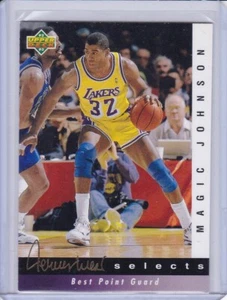 Magic Johnson 1992-93 Upper Deck Jerry West Selects Card JW5 - Picture 1 of 2