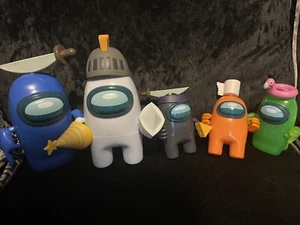 among us figures 5 Pack good Condition - Picture 1 of 2