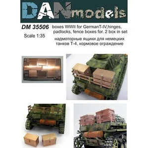 Dan Models 35506 Scale 1:35 Boxen WW II for German T-IV, Scharniere, Padlocs - Bild 1 von 12