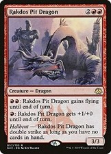 1x Rakdos Pit Dragon - NM English MTG - Rav Allegiance Guild Kit