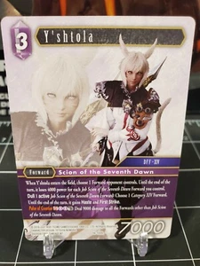 Y'shtola 16-100L Legendary NON FOIL Opus 16 Emmisaries of Light Final Fantasy - Imagen 1 de 2