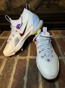 Men's Size 7 Nike Force Zoom Trout 9 Elite Baseball Cleats Metal FV4575-106 - Picture 1 of 10