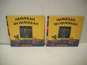Scholastic Hanukkah, Oh Hanukkah 2 Paperback Book Set Brand New Very Cute! - Picture 1 of 2