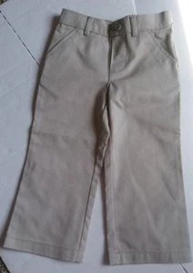 George Toddler Boys 3T Tan Elastic Waist on back half - Picture 1 of 5