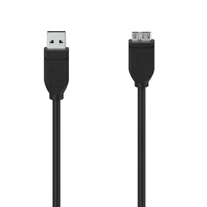 Hama Micro-USB 3.0-Stecker zu USB-A-Stecker 0,75m 5 Gbit/s Datenkabel PC Laptop - Bild 1 von 1