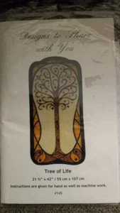 "Tree of Life #145" Diseños para compartir contigo patrón de edredón 21 1/2"x42" - Imagen 1 de 2