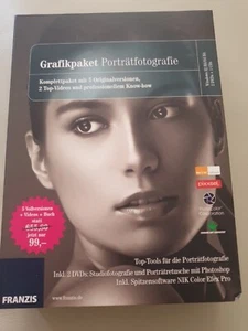 Grafikpaket PORTRÄTFOTOGRAFIE, NEU, FRANZIS, INCL.2 DVDS - Bild 1 von 6