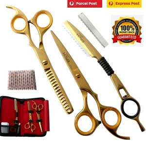 Hairdressing Scissor set 6" Cutting Thinning Shears Barber Salon Hair Scissors. - Bild 1 von 12