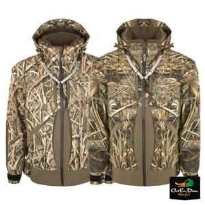 DRAKE WATERFOWL GUARDIAN ELITE LAYOUT BLIND JACKET SHELL WEIGHT FULL ZIP COAT - Picture 1 of 8