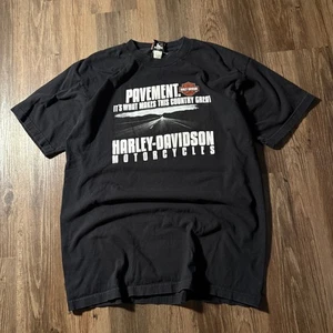 Vintage Harley Davidson Forman Stillwater OK Pavement T-Shirt XL Motorrad - Bild 1 von 6