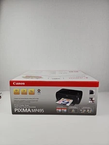 Canon PIXMA MP495 All-In-One Inkjet Printer W/ WiFi *Brand New Factory Sealed* - Afbeelding 1 van 8