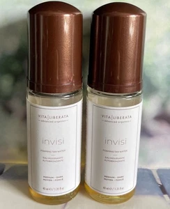 Vita Liberata Invisi Acqua Abbronzante Schiumata Media/Scura 2 x 40 ml Omaggio P&P - Foto 1 di 1