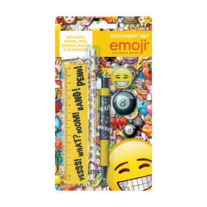 Juego de Papelería Emoji - Producto Oficial - Imagen 1 de 1
