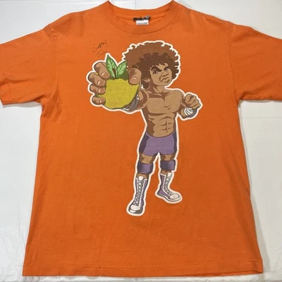 Camisa de Lucha Oficial Carlito WWE Mediana con Etiqueta WWE WWF Foto 1 de 4