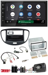 Kenwood DAB Bluetooth USB Lenkrad 2DIN Autoradio für Hyundai i10 2009-2013 schwa - Bild 1 von 13