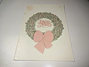 Vintage Precious Moments in Minature Cross Stitch Pattern Booklet PM - 26 - EUC - Picture 1 of 3