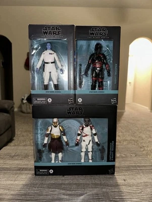 Lote Star Wars The Black Series Thrawn, Enoch + Zombie Night Troopers Foto 1 de 2