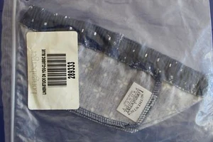 Longaberger Classic Blue Stuck On You Post-it Basket Liner #2893303 - NEU - Bild 1 von 5