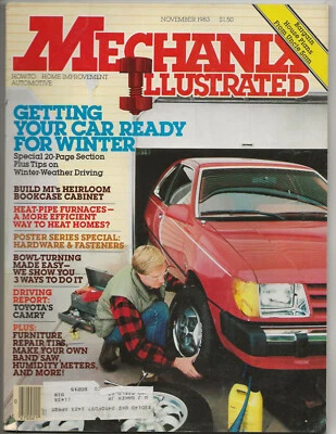 Mechanix Illustrated November 1983 Vintage How To Magazine Foto 1 de 2
