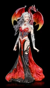 Figura Doncella NENE THOMAS Dragón Bruja Wicca Diosa Dominatrix NUEVA en CAJA ❤️m9 - Imagen 1 de 2
