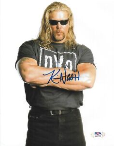 Kevin Nash WCW WWE Big Daddy Cool Signed Autograph 8x10 Photo #2 w/ PSA COA