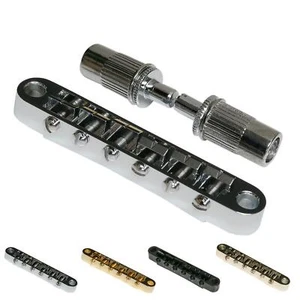 Gotoh Nashville Saddle Bridge Titanium Saddles for Epiphone Les Paul SG ES Dot - Picture 1 of 14