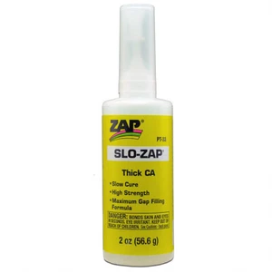 ZAP Slo-Zap CA Super Glue Thick Viscosity (2 oz / 56.6 g) - Picture 1 of 1