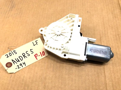 AUDI RS5 S5 A5 2009-2017 CONDUCTOR IZQUIERDO PUERTA DELANTERA VENTANA REGULADOR MOTOR OEM Foto 1 de 4