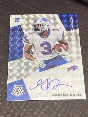Gabriel Davis 2020 Panini Mosaic Football Rookie Prizm AUTO Bills RA39 RC - Image 1 of 4