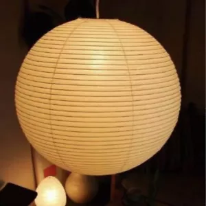 Isamu Noguchi Akari 55A Lámpara Colgante Papel Washi Artesanal Pantalla de Luz JAPÓN - Imagen 1 de 4
