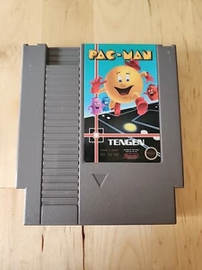 Pac-Man (Tengen Gray) - Authentic NES Nintendo Game Cartridge Tested & Works - Picture 1 of 6