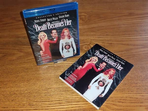 DEATH BECOMES HER new Blu-ray US import Shout/Scream Factory(rare OOP slipcover) - Picture 1 of 3