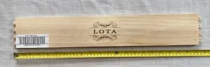 VINTAGE  Cousino Macul LOTA red wine Chile Wood Wine Box end panel part - Picture 1 of 1