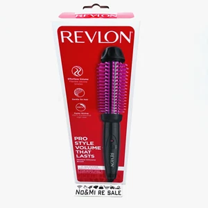 Cepillo de peinado de cerdas de silicona REVLON, negro, 1 pulgada - Imagen 1 de 13