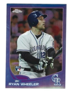 2013 TOPPS CHROME BLUE REFRACTOR #71 RYAN WHEELER ROCKIES /199 MINT L@@K - Picture 1 of 1